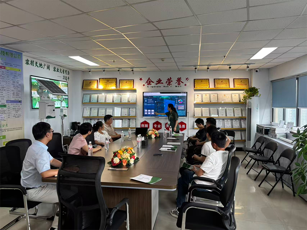 洛阳伊川农业合作社莅临我司参观考察，共探智慧农业新机遇